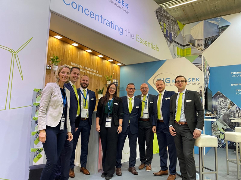 GIG Karasek bei der ACHEMA 2024