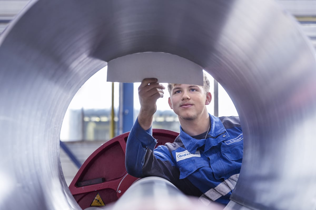 In-house apprentice training