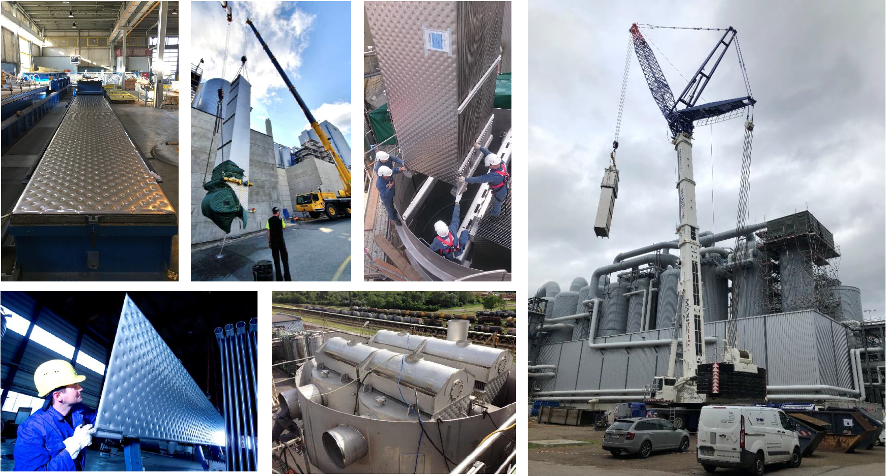 GIG_Karasek_Plattenfallfilmverdampfer_Installation